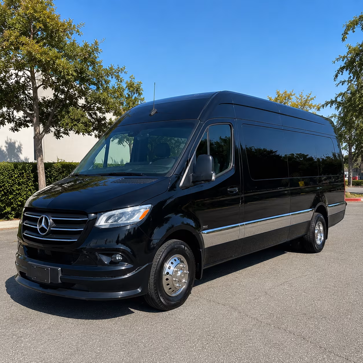 Lubbock Airport Shuttle & Transportation party bus exterior