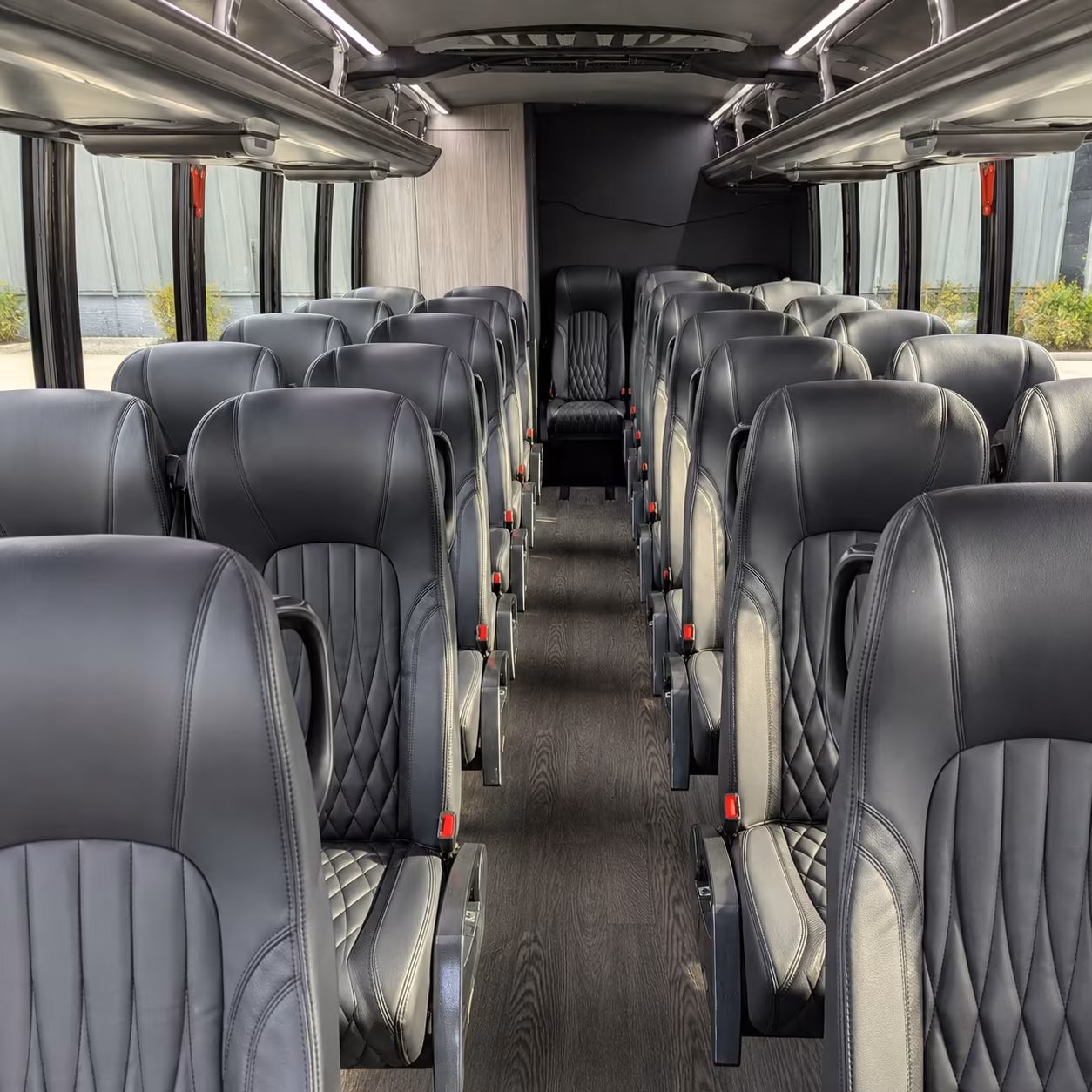 Lubbock Airport Shuttle & Transportation party bus exterior