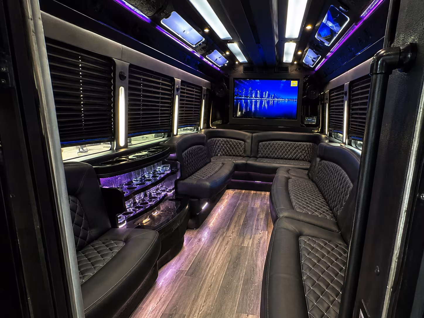 Lubbock Concert & Music Festival Transportation party bus exterior