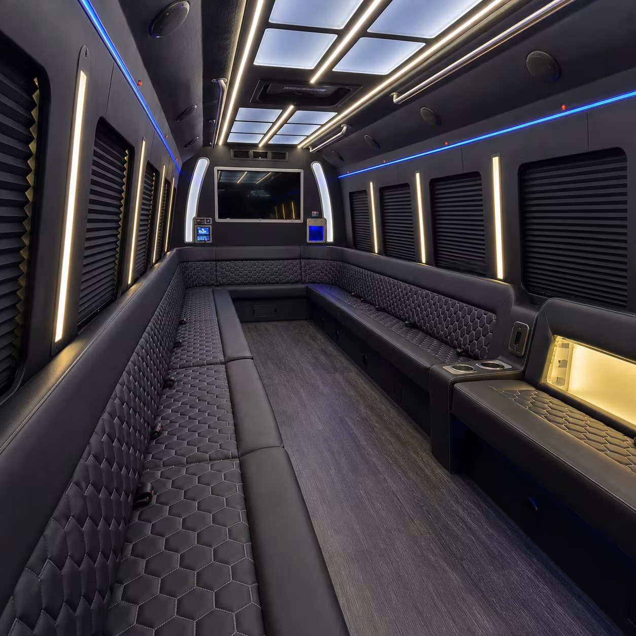 Lubbock Concert & Music Festival Transportation onboard seating