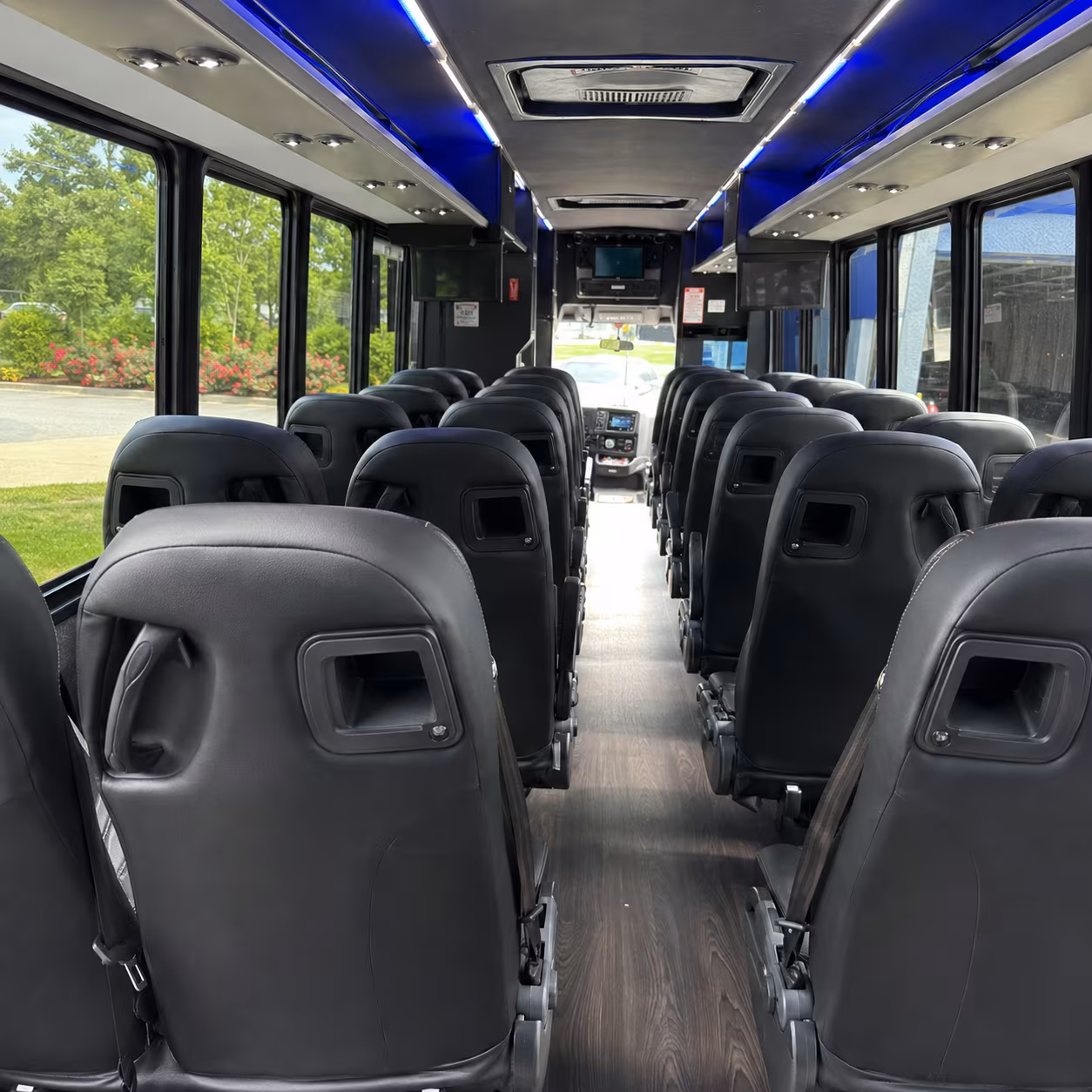 Lubbock Corporate Transportation party bus exterior