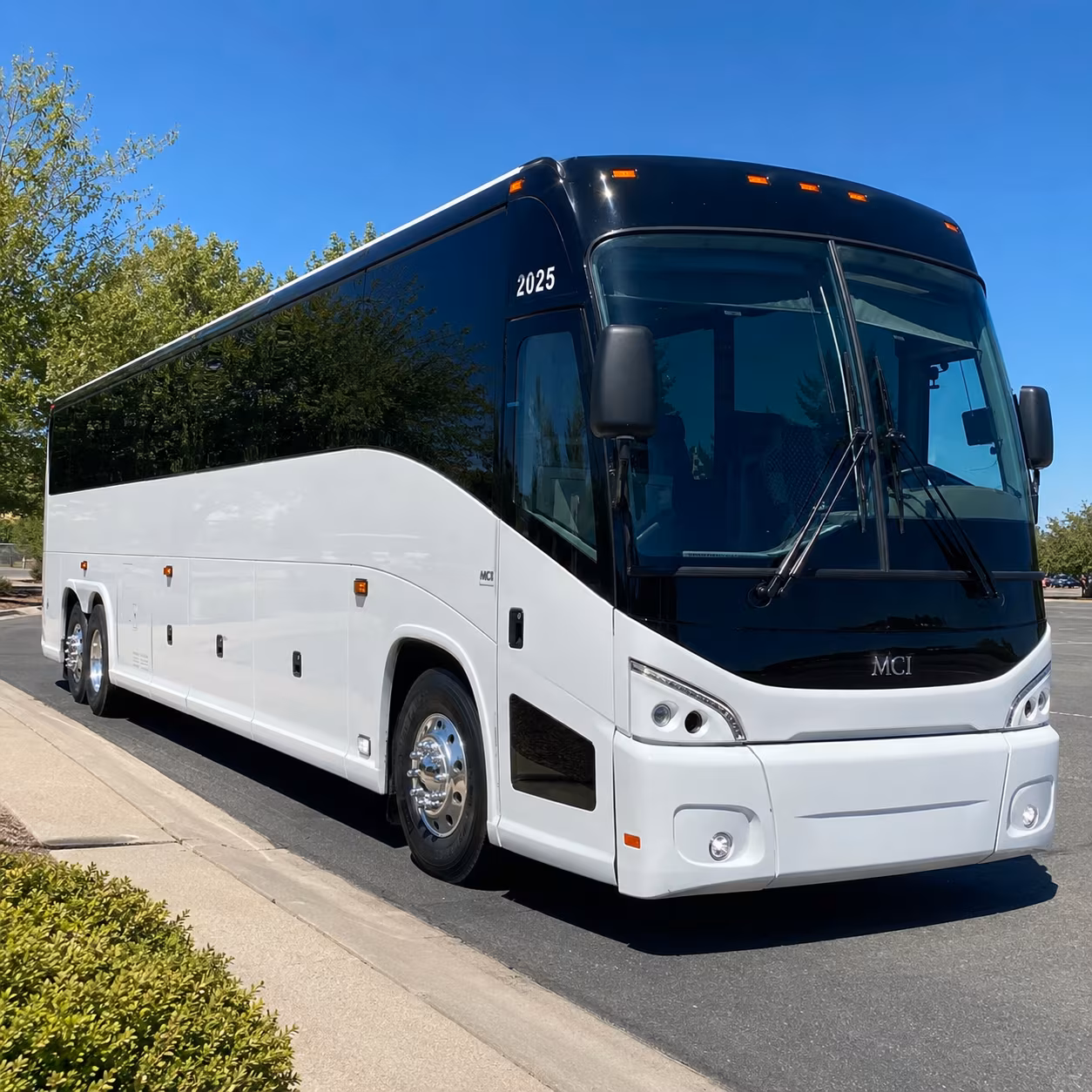 Lubbock Corporate Transportation party bus exterior