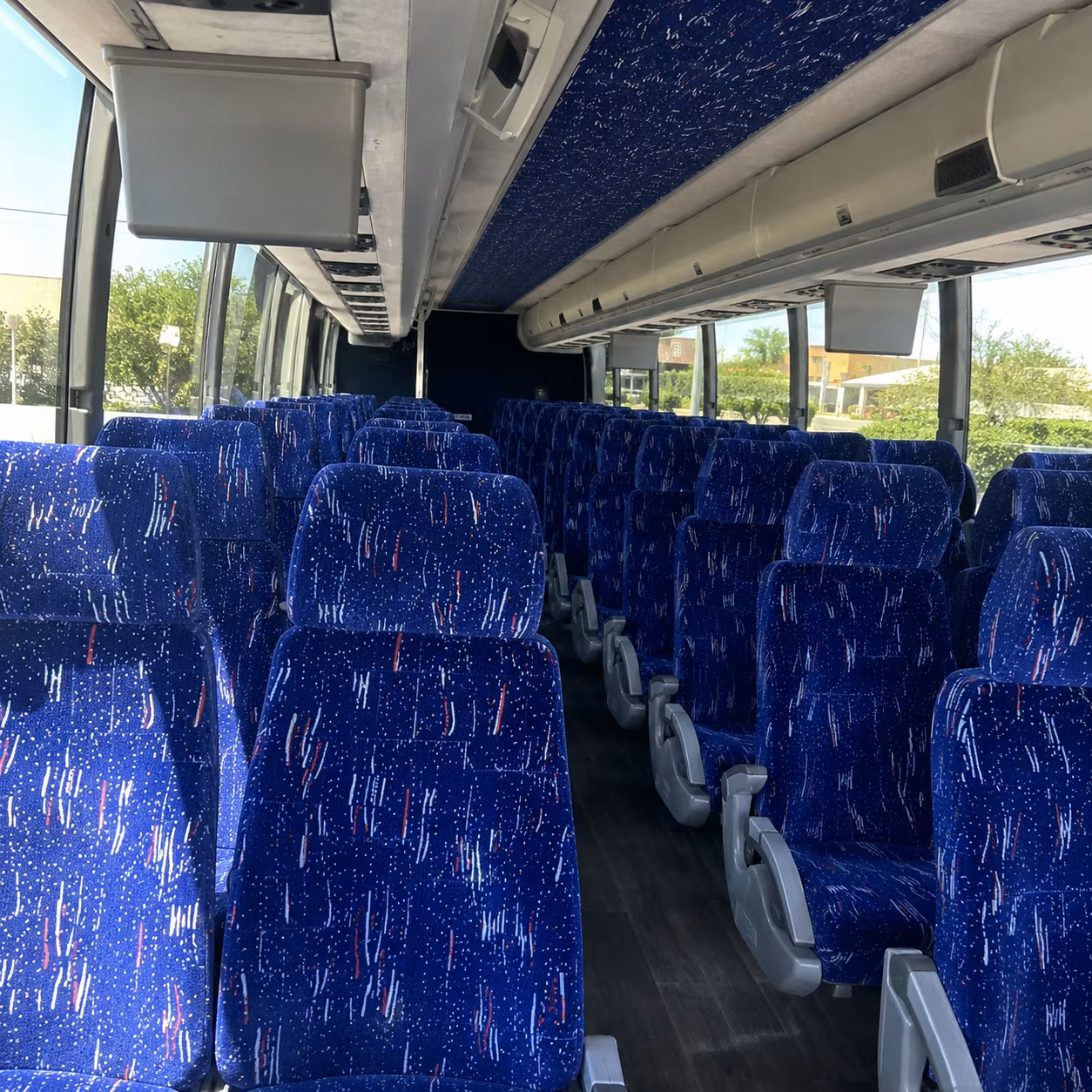 Lubbock Corporate Transportation party bus interior