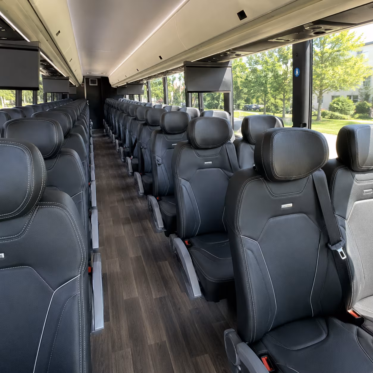 Lubbock Corporate Transportation party bus exterior