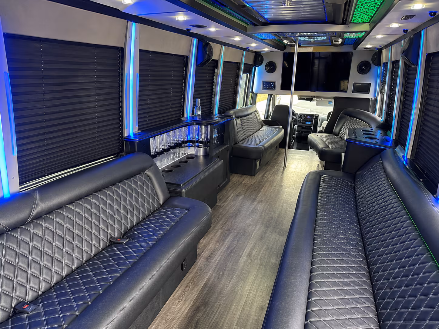 Lubbock Prom & Homecoming Transportation onboard seating