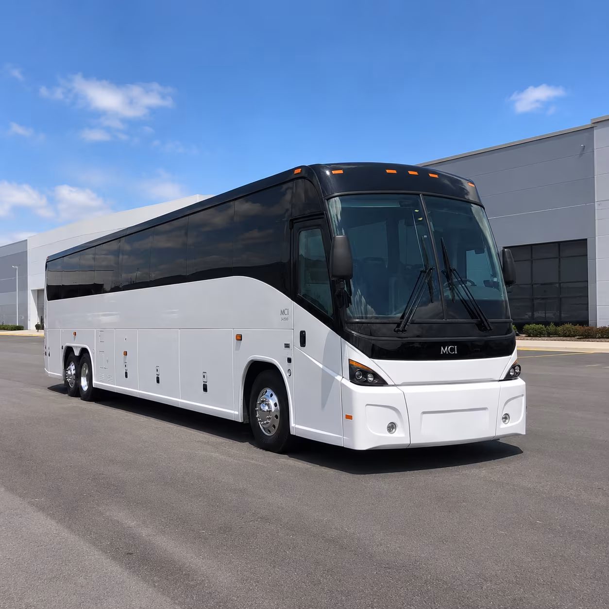 Lubbock School Event Transportation party bus exterior
