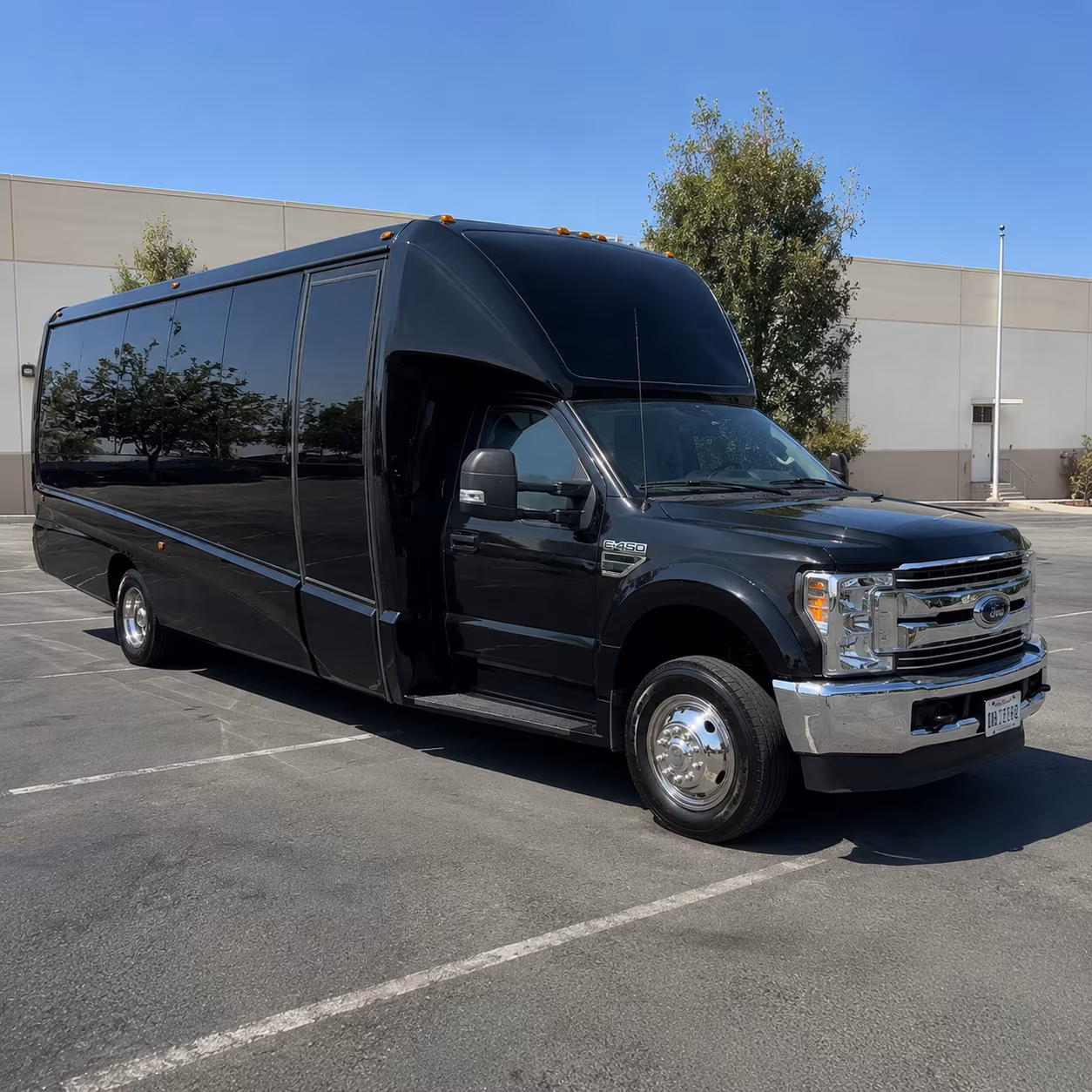 Lubbock Winery Tour & Pub Crawl Transportation party bus exterior