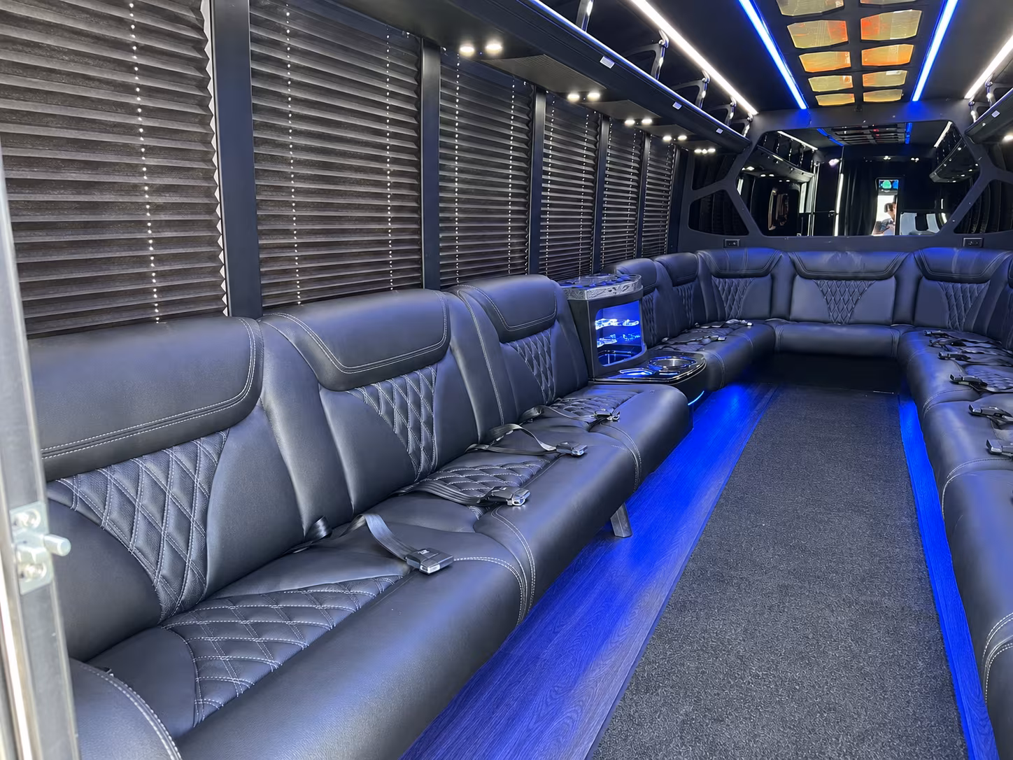 Lubbock Winery Tour & Pub Crawl Transportation party bus exterior