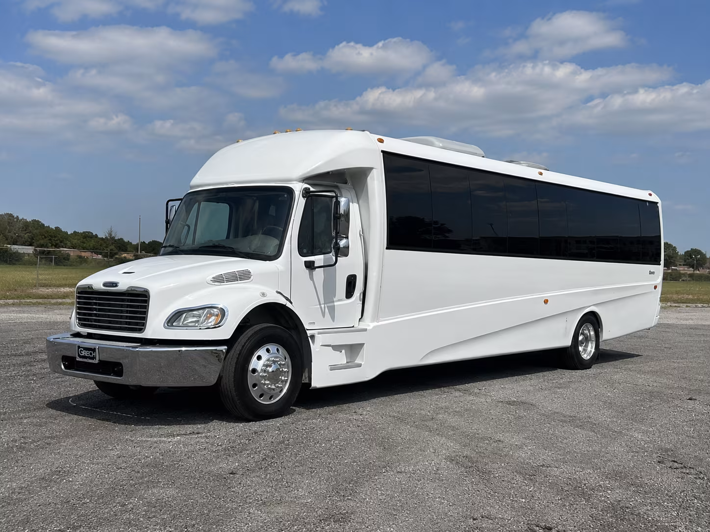 Lubbock Winery Tour & Pub Crawl Transportation party bus exterior